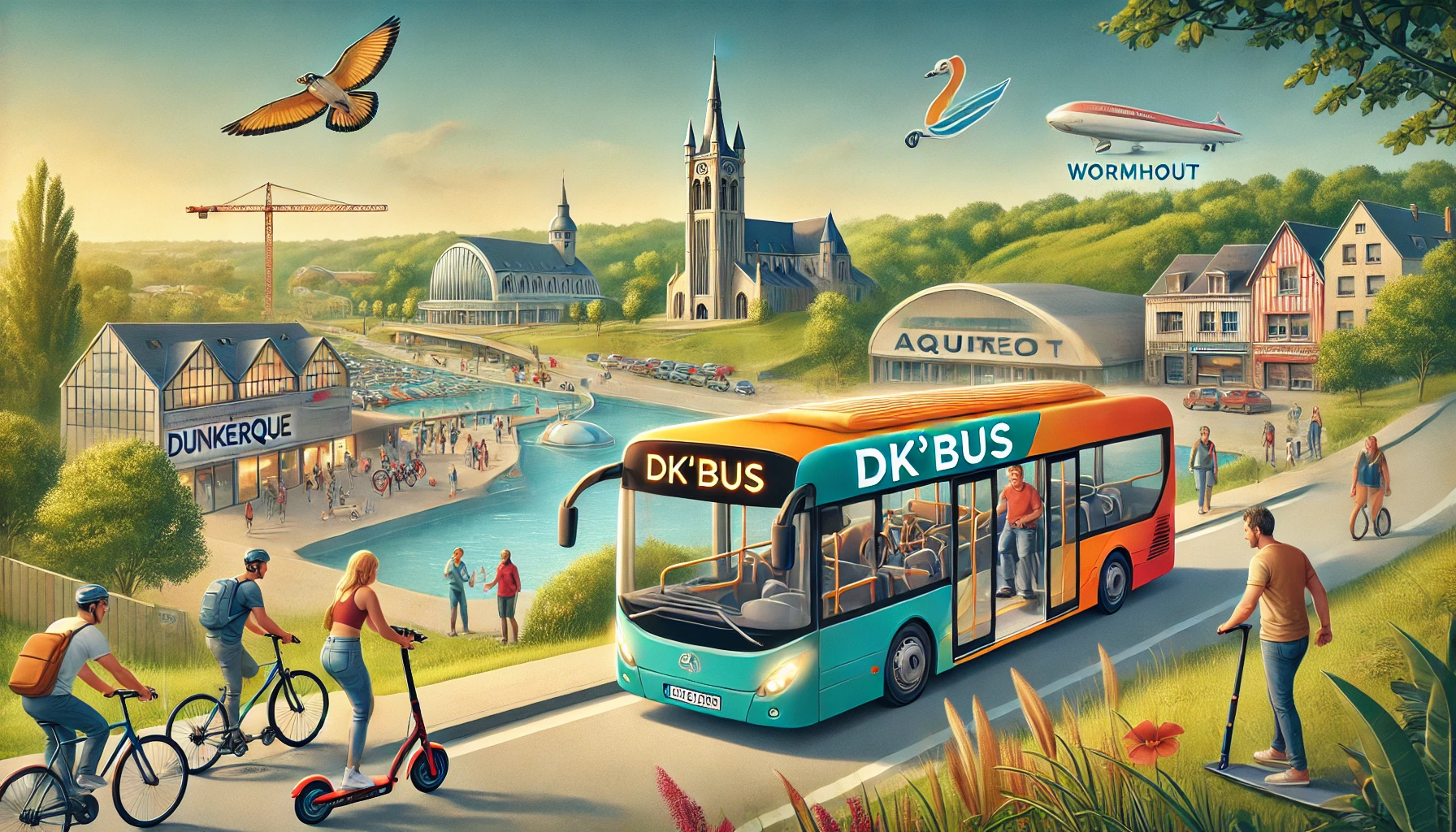 Lancement du Bus Gratuit entre Dunkerque et la Flandre