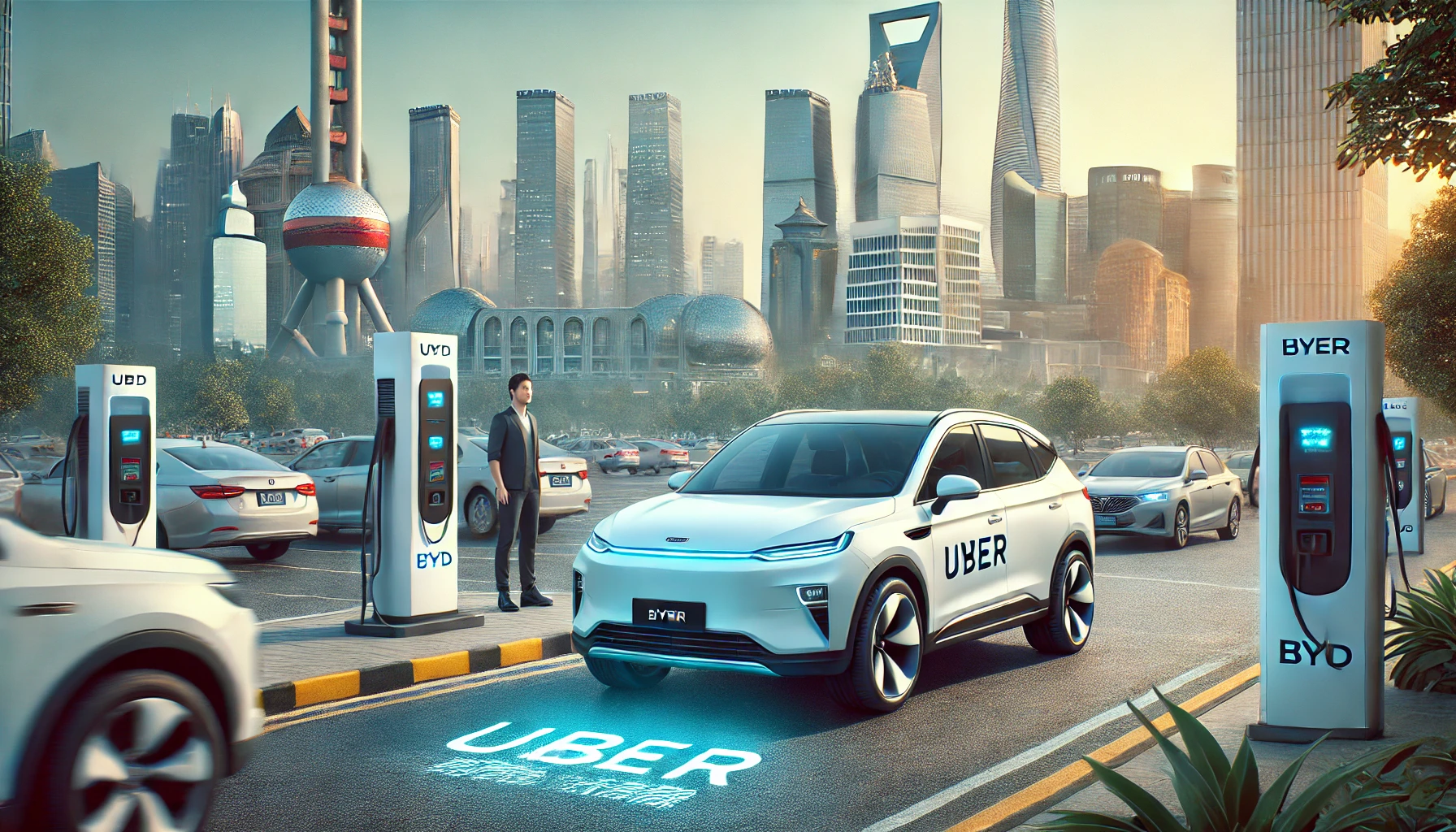 Partenariat électrique entre Uber et BYD