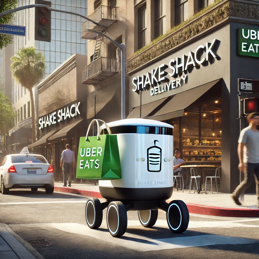Partenariat entre Shake Shack et Serve Robotics pour des livraisons autonomes