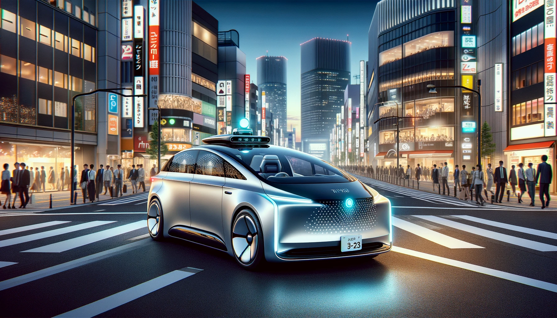 Tier IV : lancement de taxis autonomes à Tokyo