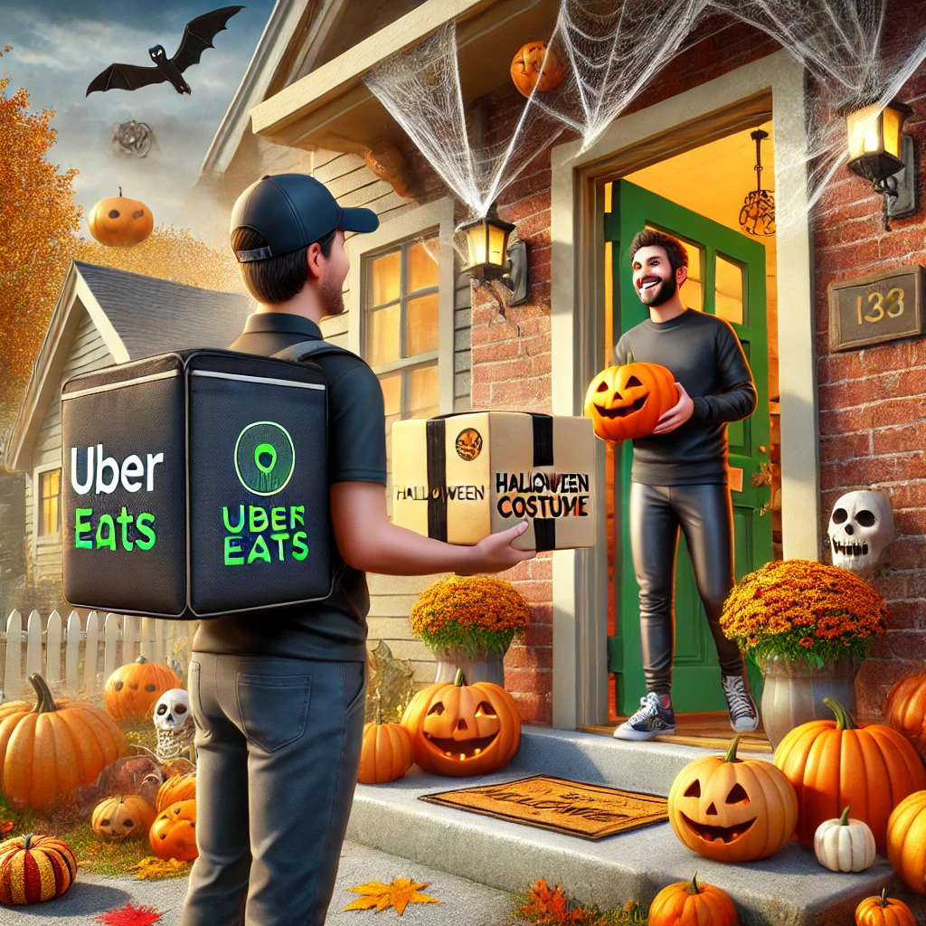 Canada et États-Unis : Uber livre désormais des costumes d'Halloween