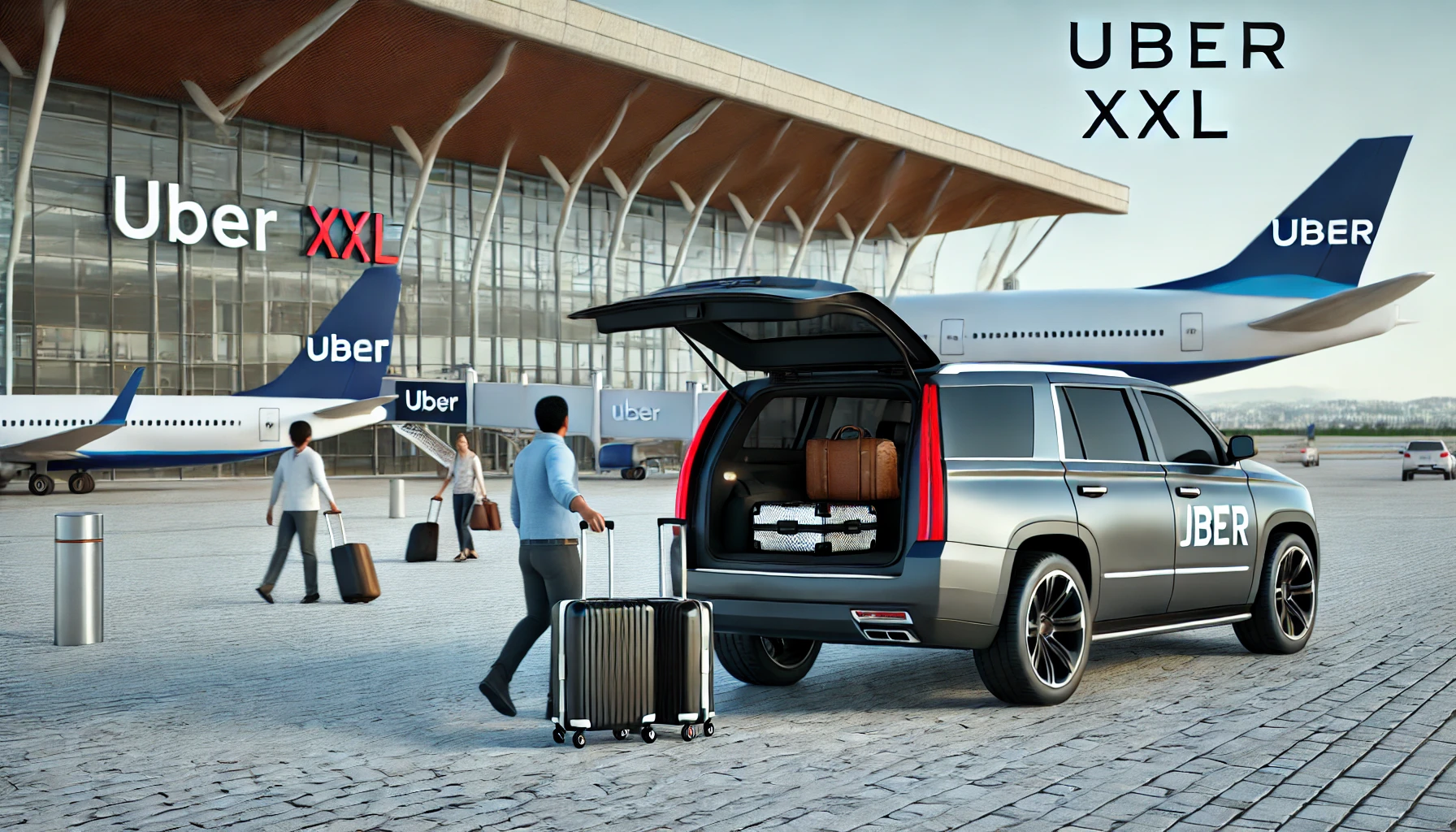 Uber lance Uber XXL pour les voyages aéroportuaires