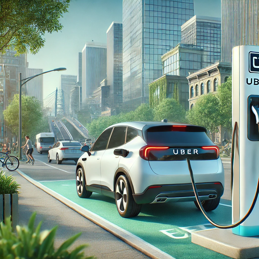 Uber accélère son virage électrique