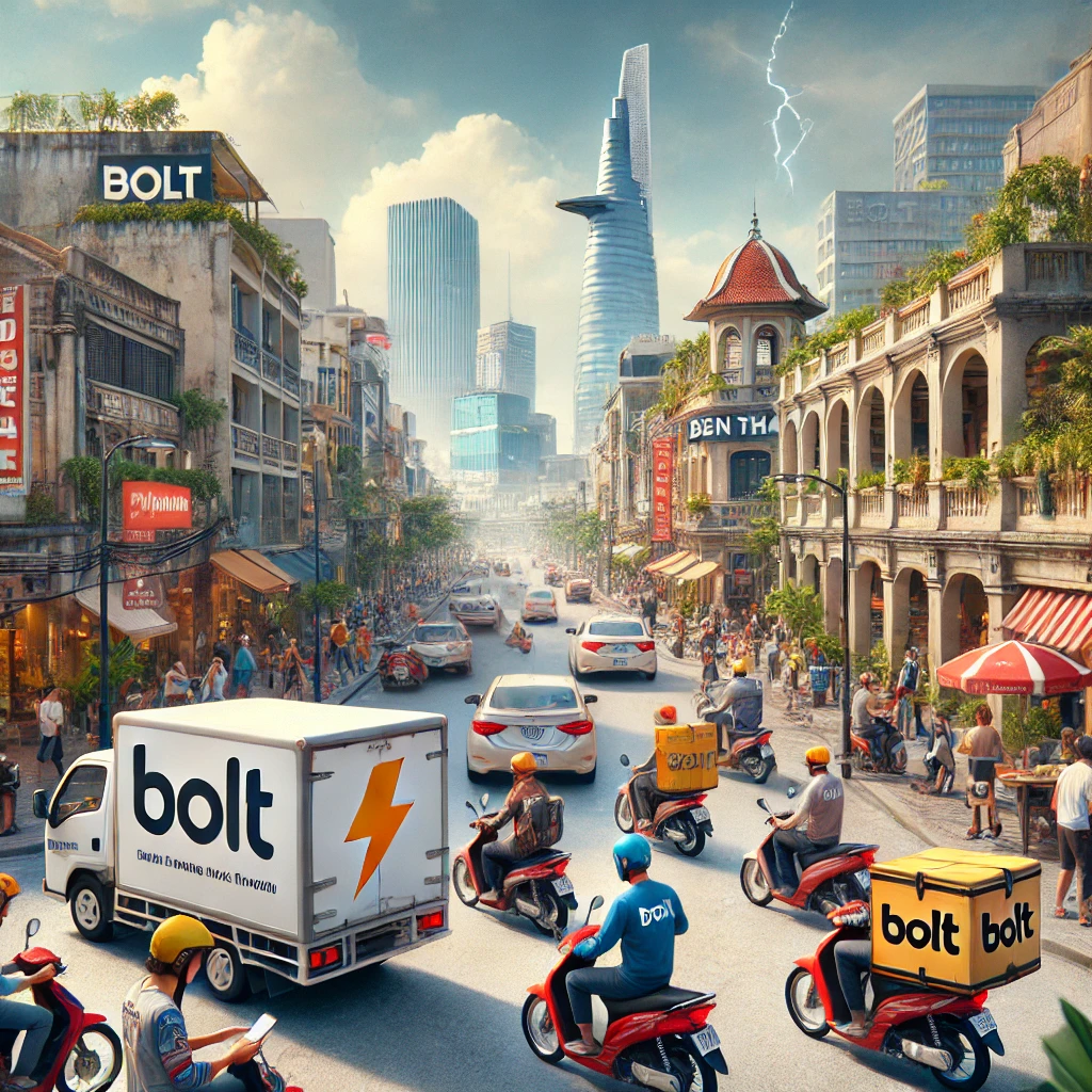 Bolt s'implante au Vietnam : un nouveau concurrent sur le marché des VTC
