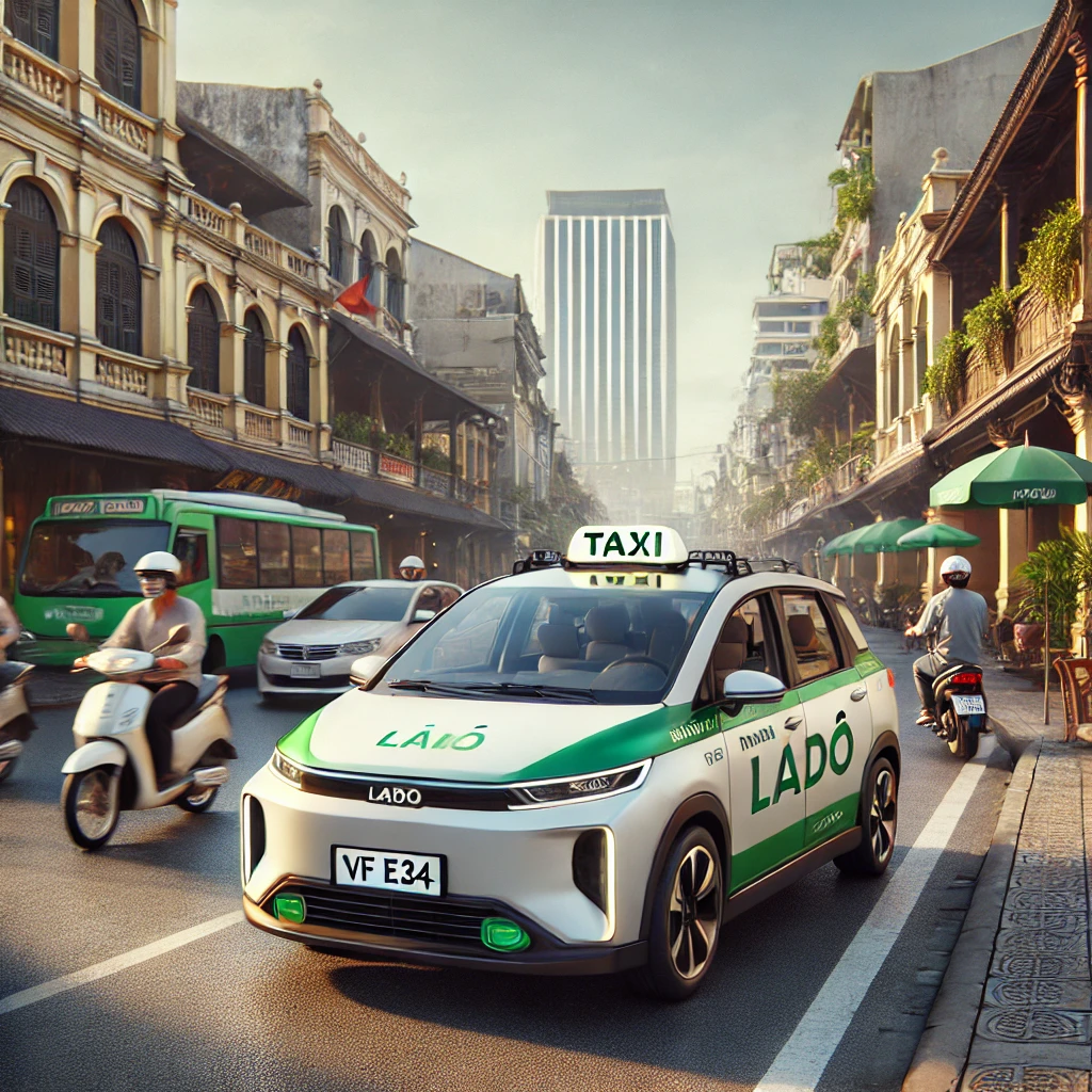 Vietnam : Lado Taxi passe au 100 % électrique