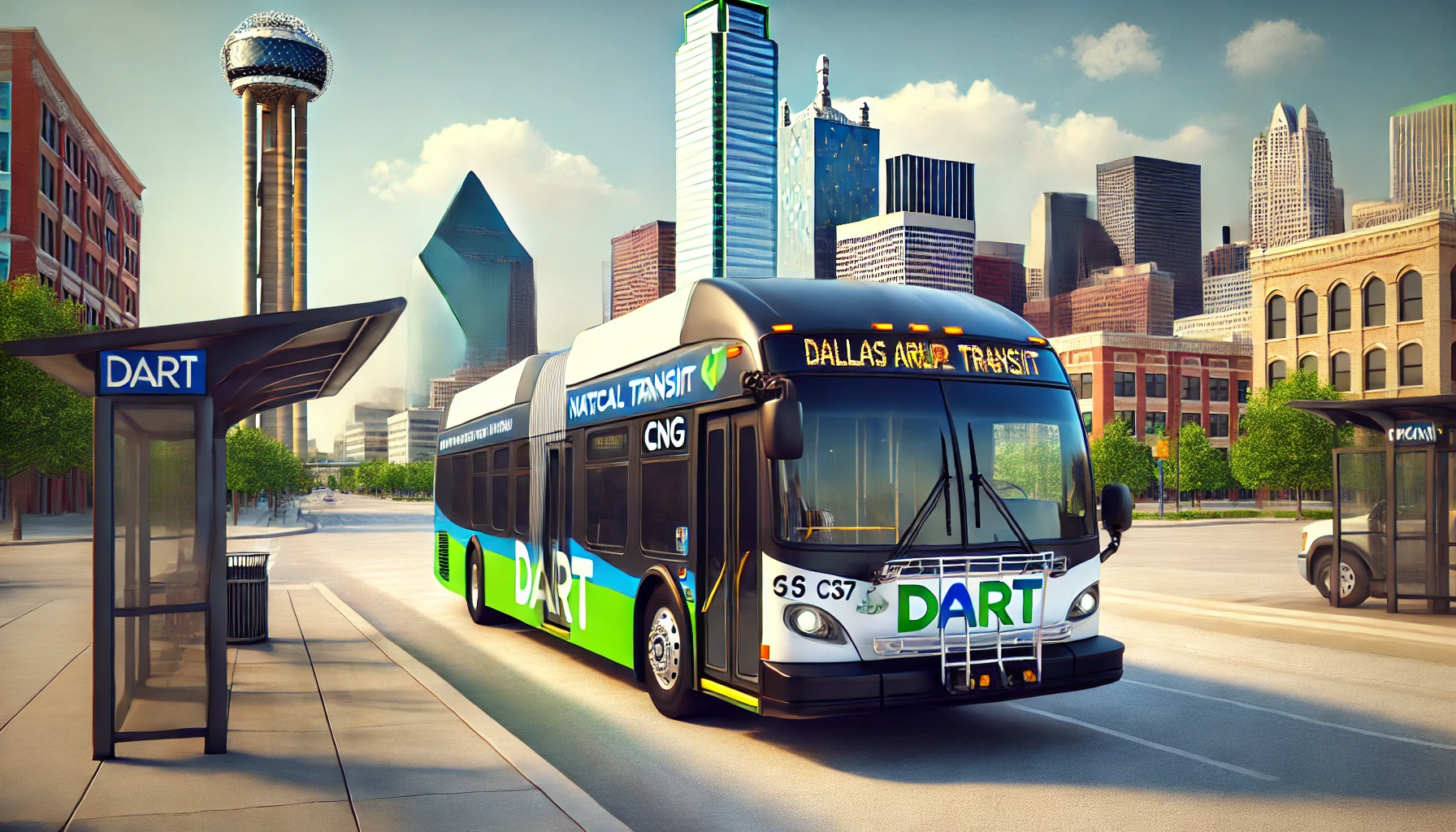 USA : DART modernise sa flotte avec 476 bus GNC