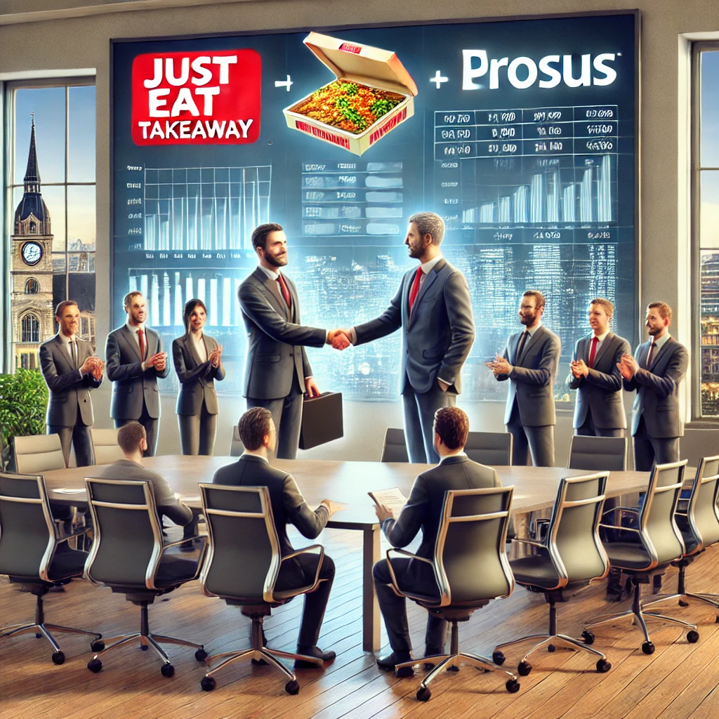Livraison en Europe : Prosus rachète Just Eat Takeaway