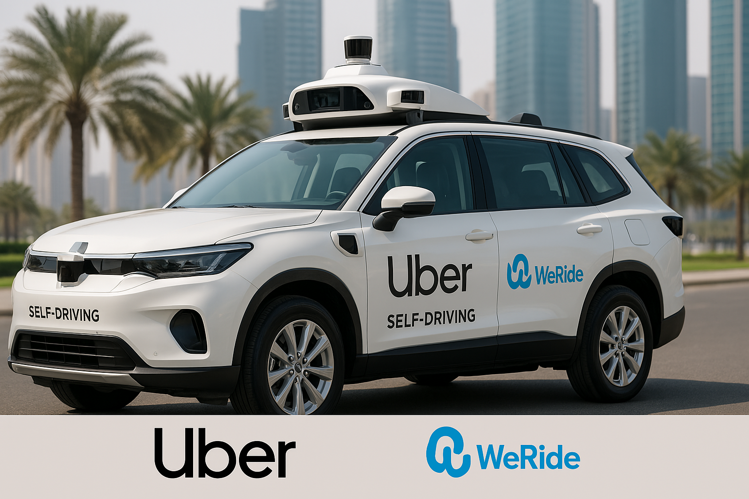 Uber lance la mobilité autonome à Dubaï