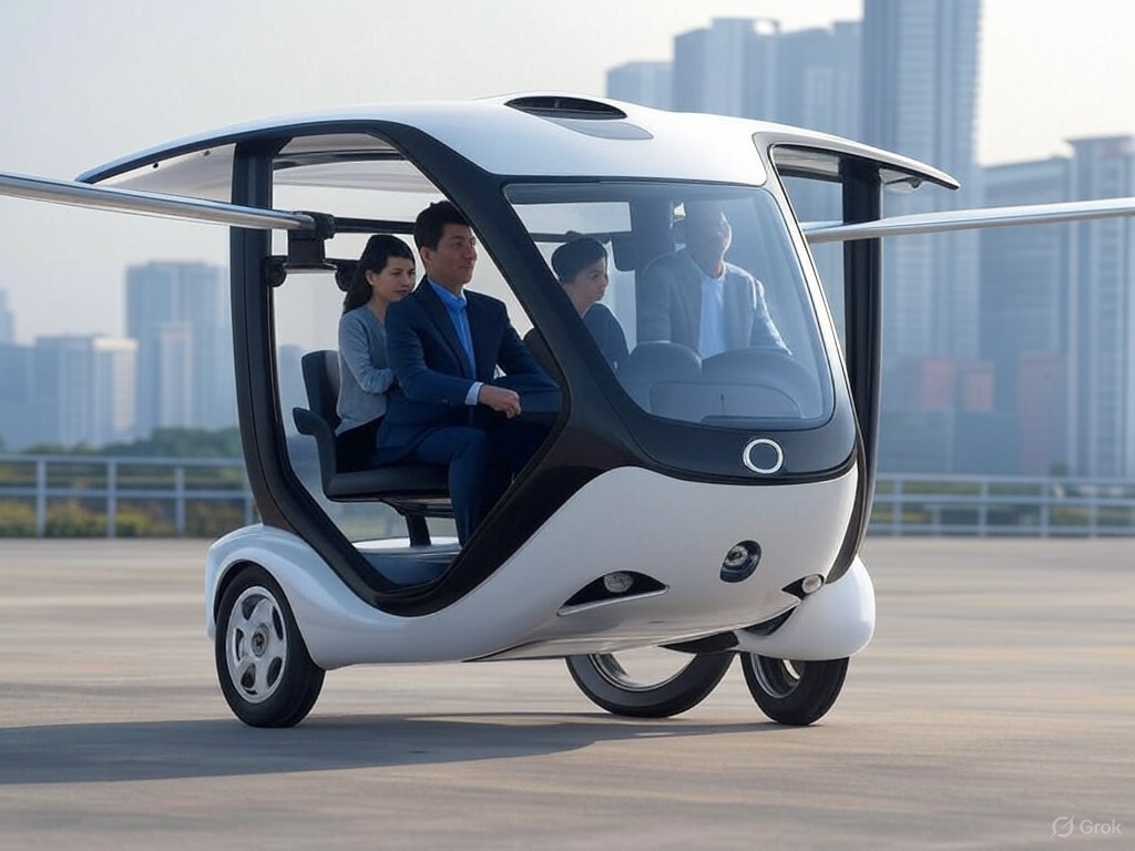 EHang autorisée à faire voler ses taxis autonomes avec passagers