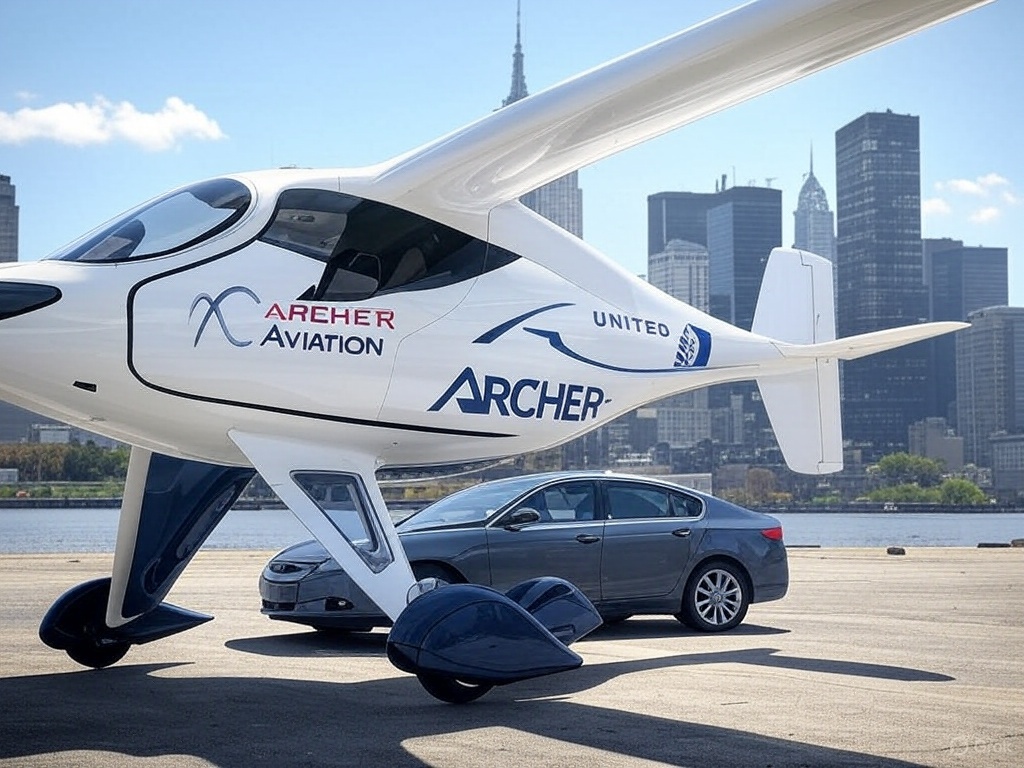 Archer Aviation veut lancer des taxis aériens à New York