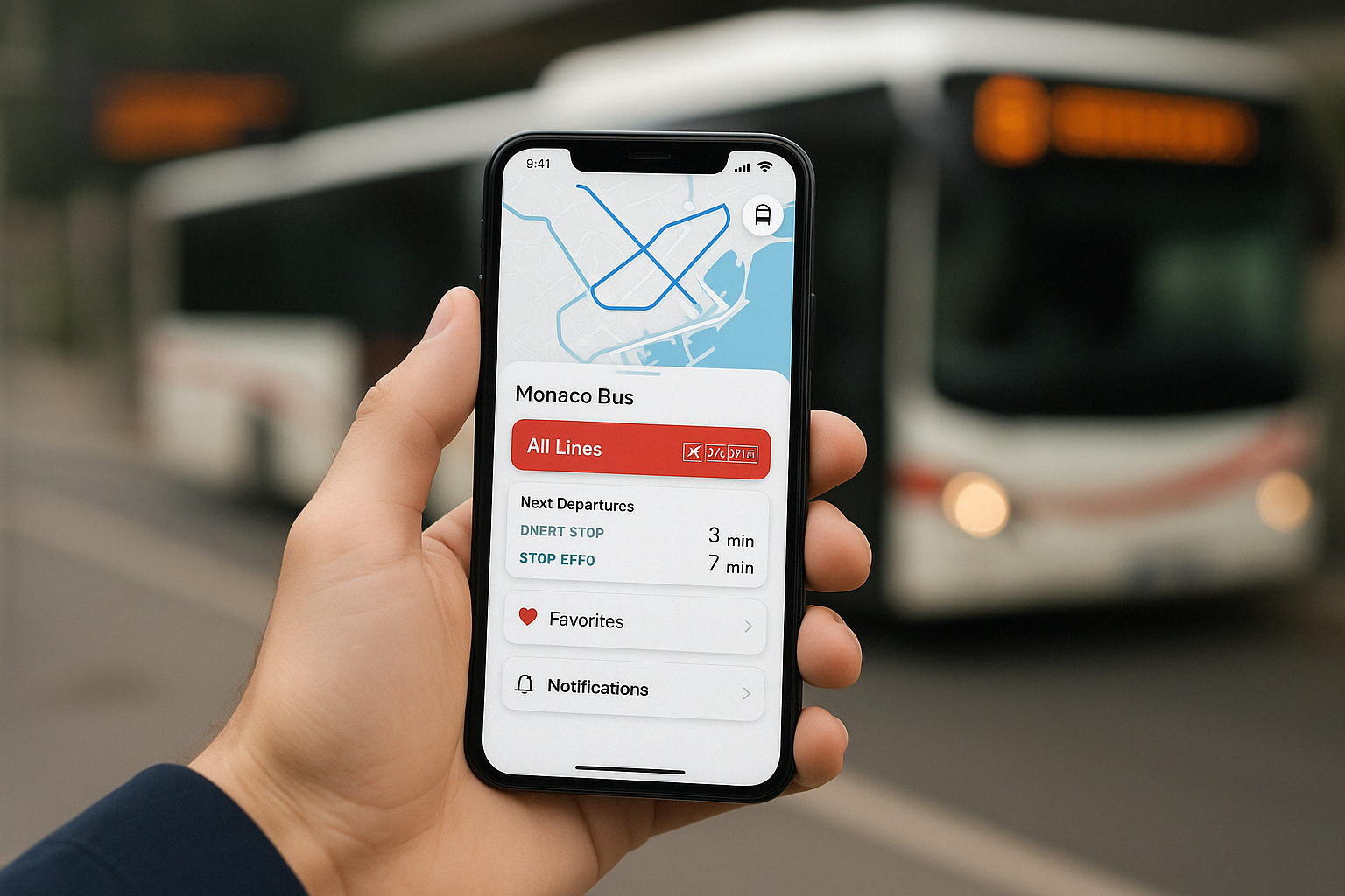 Monaco : mise à jour innovante de l’application « Monaco Bus »