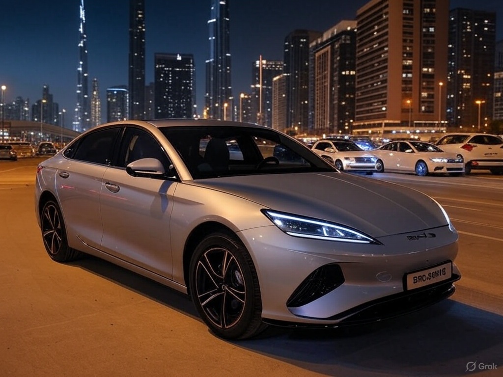 BYD équipe Dubaï en taxis électriques