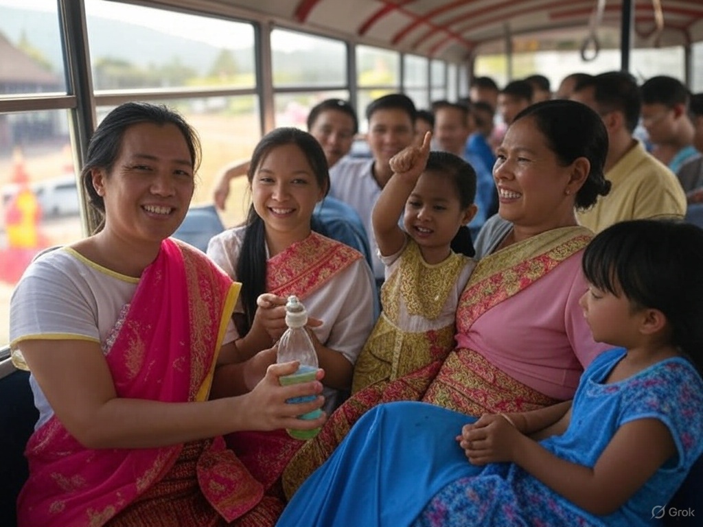 Thaïlande : transport public exemplaire durant Songkran 2025