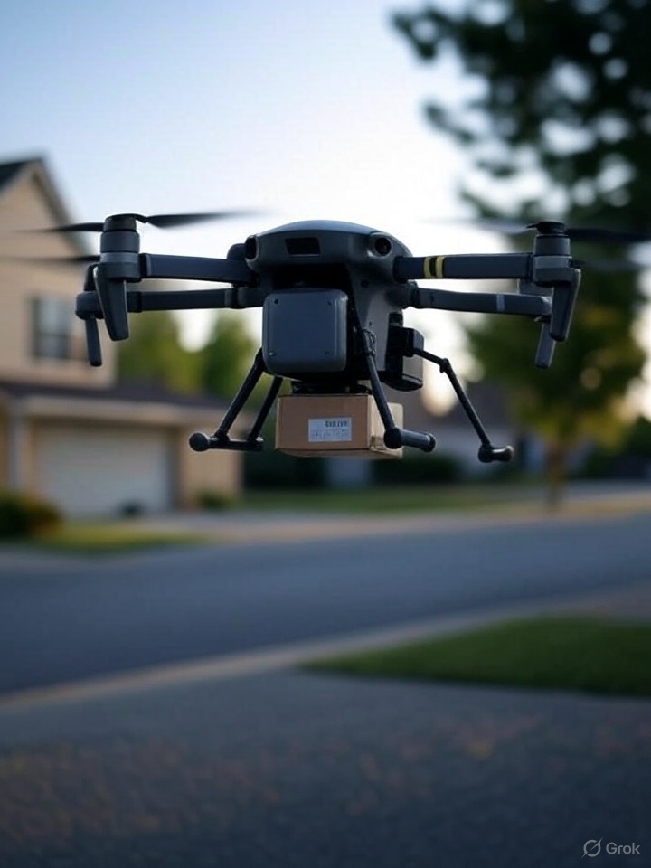 Robots et drones, l’avenir de la livraison
