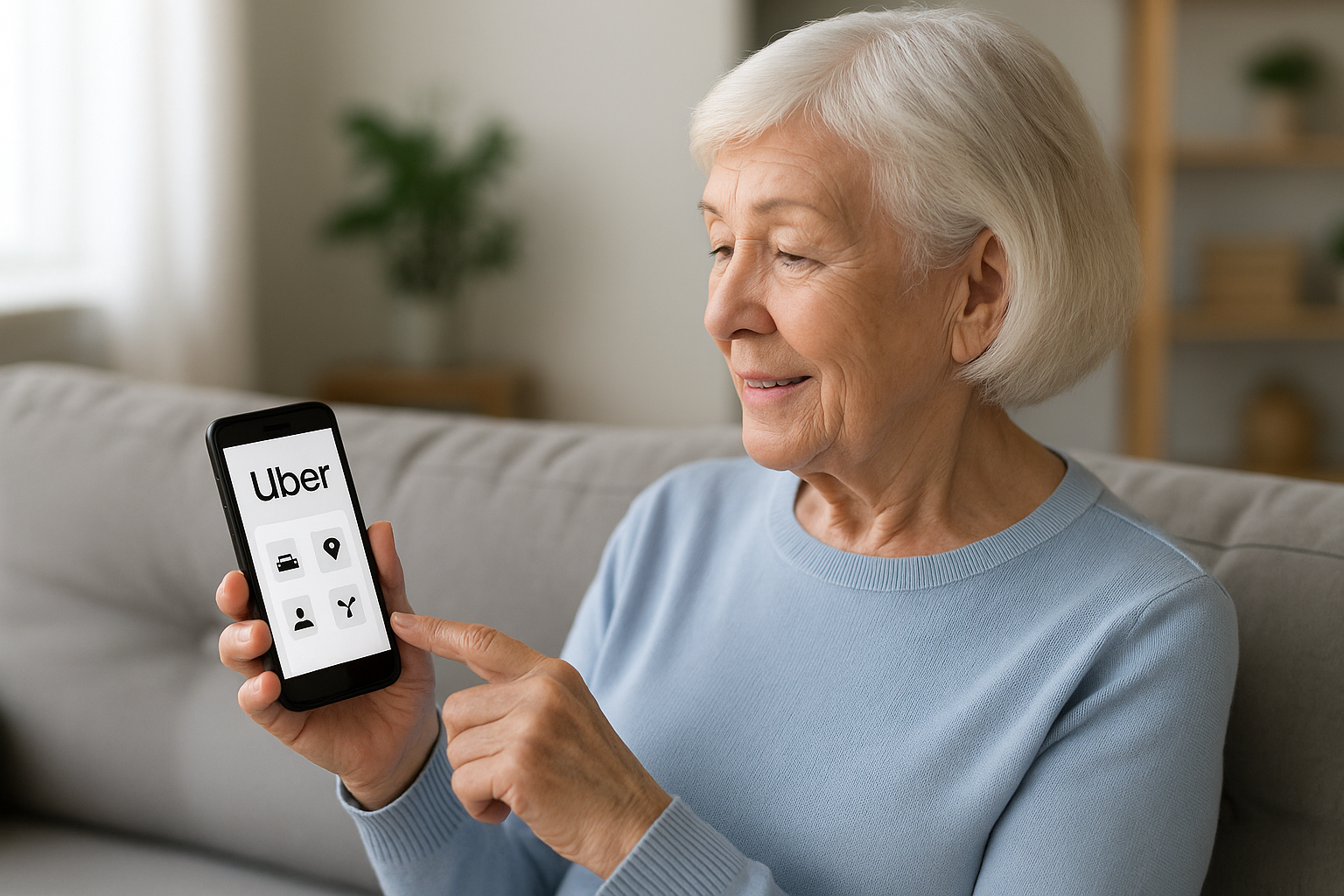 Uber adapte son application aux besoins des seniors
