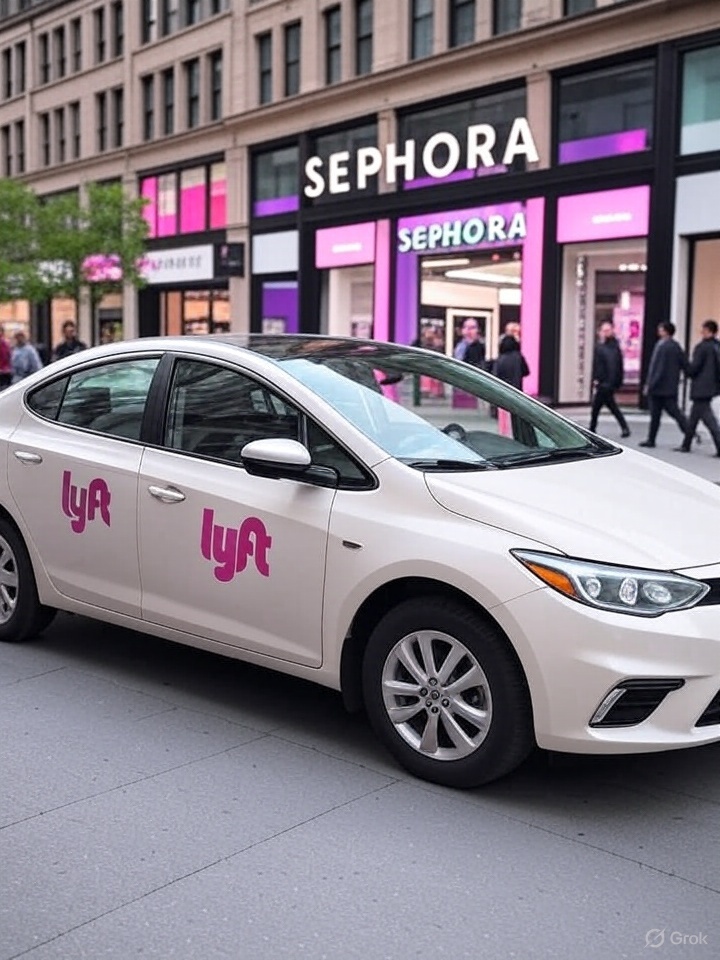 Sephora s’allie à Lyft aux USA