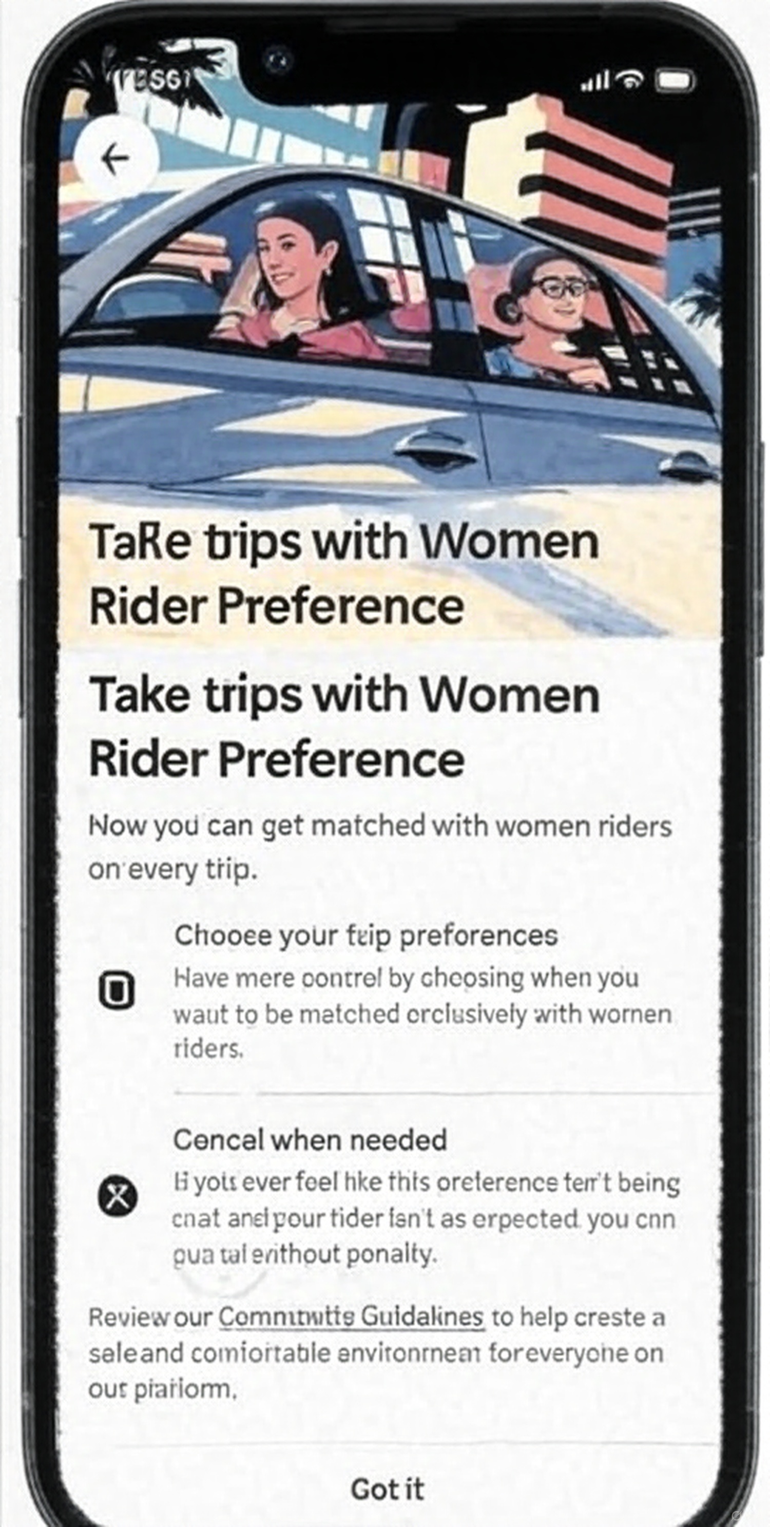Uber teste une option "conductrices" aux États-Unis