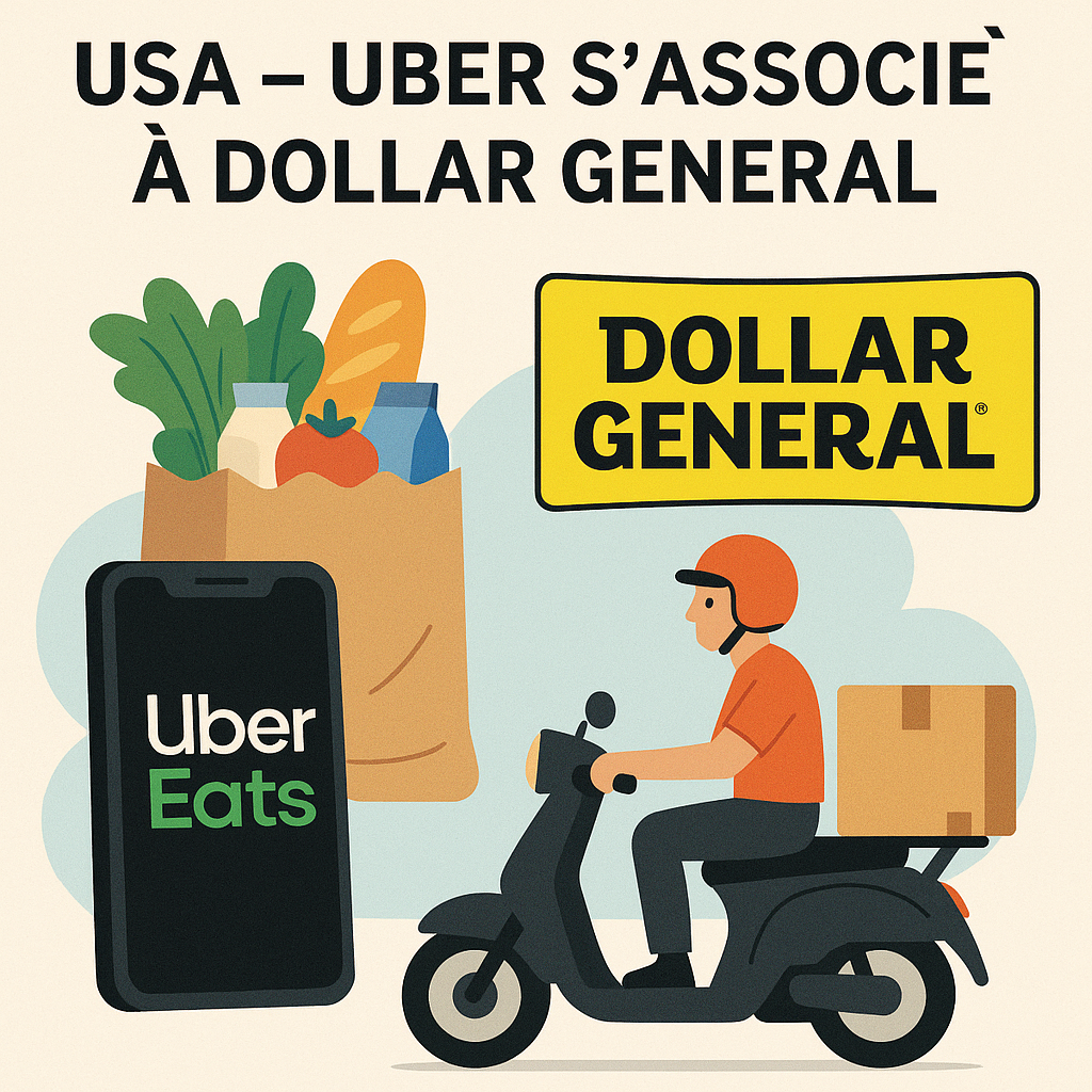 USA – Uber s’associe à Dollar General