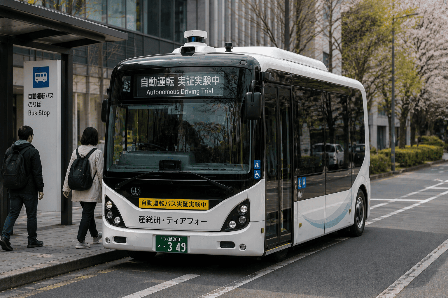 Japon : des bus publics sans conducteur testés dès 2027
