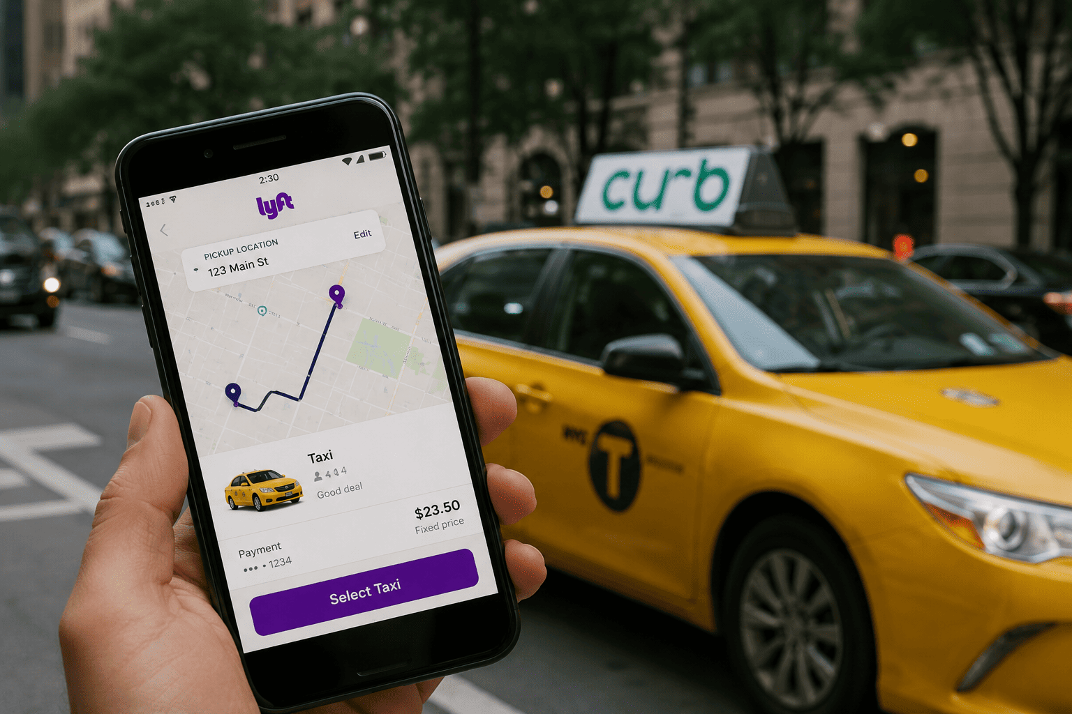 États-Unis : Lyft intègre les taxis Curb à New York