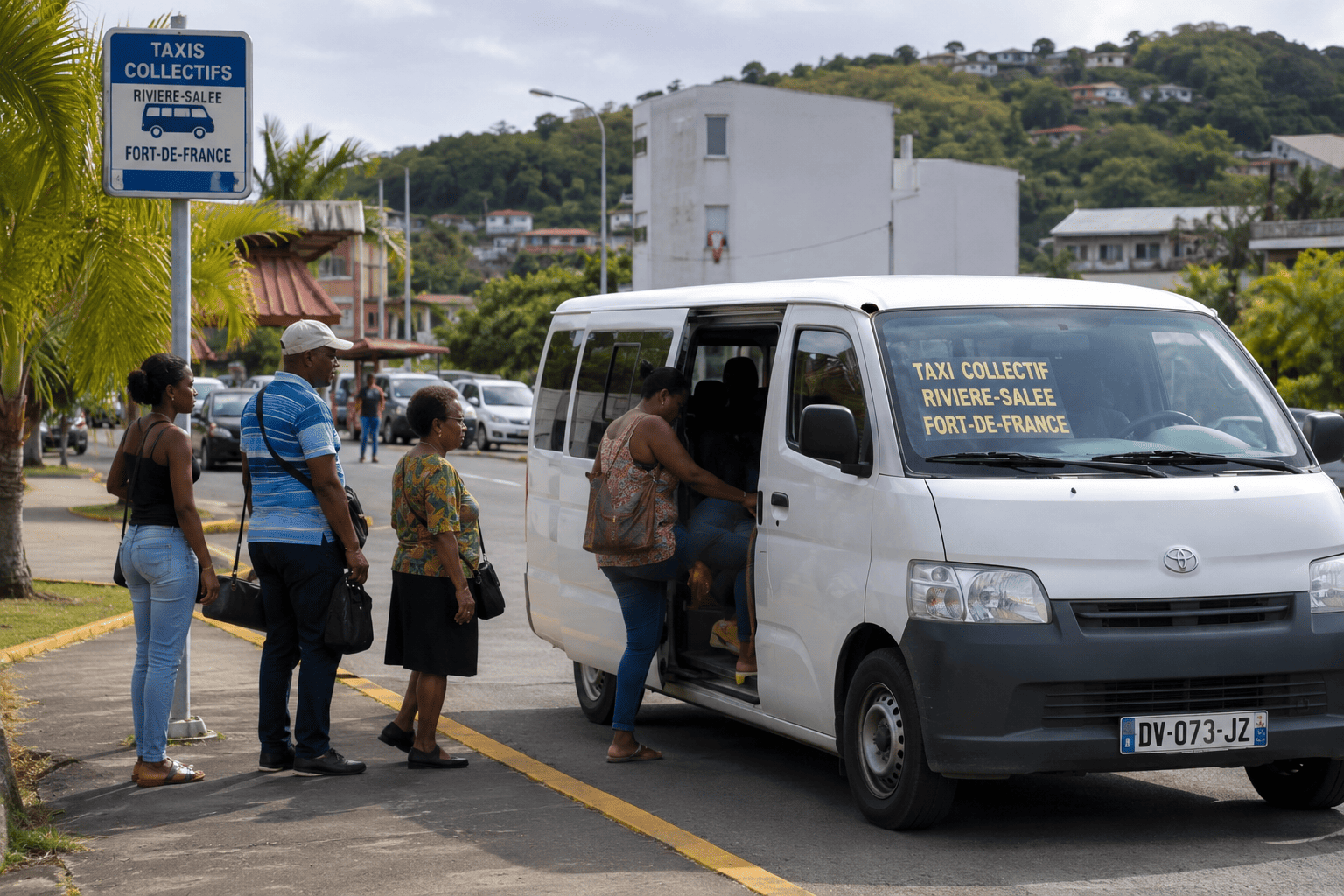 Martinique : les taxis collectifs demandent leur retour durable dans le sud de l'île