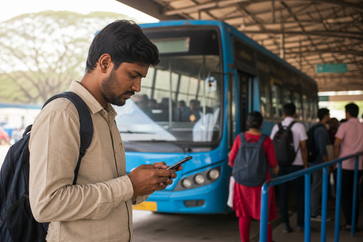Inde : réservation de billets de bus via WhatsApp