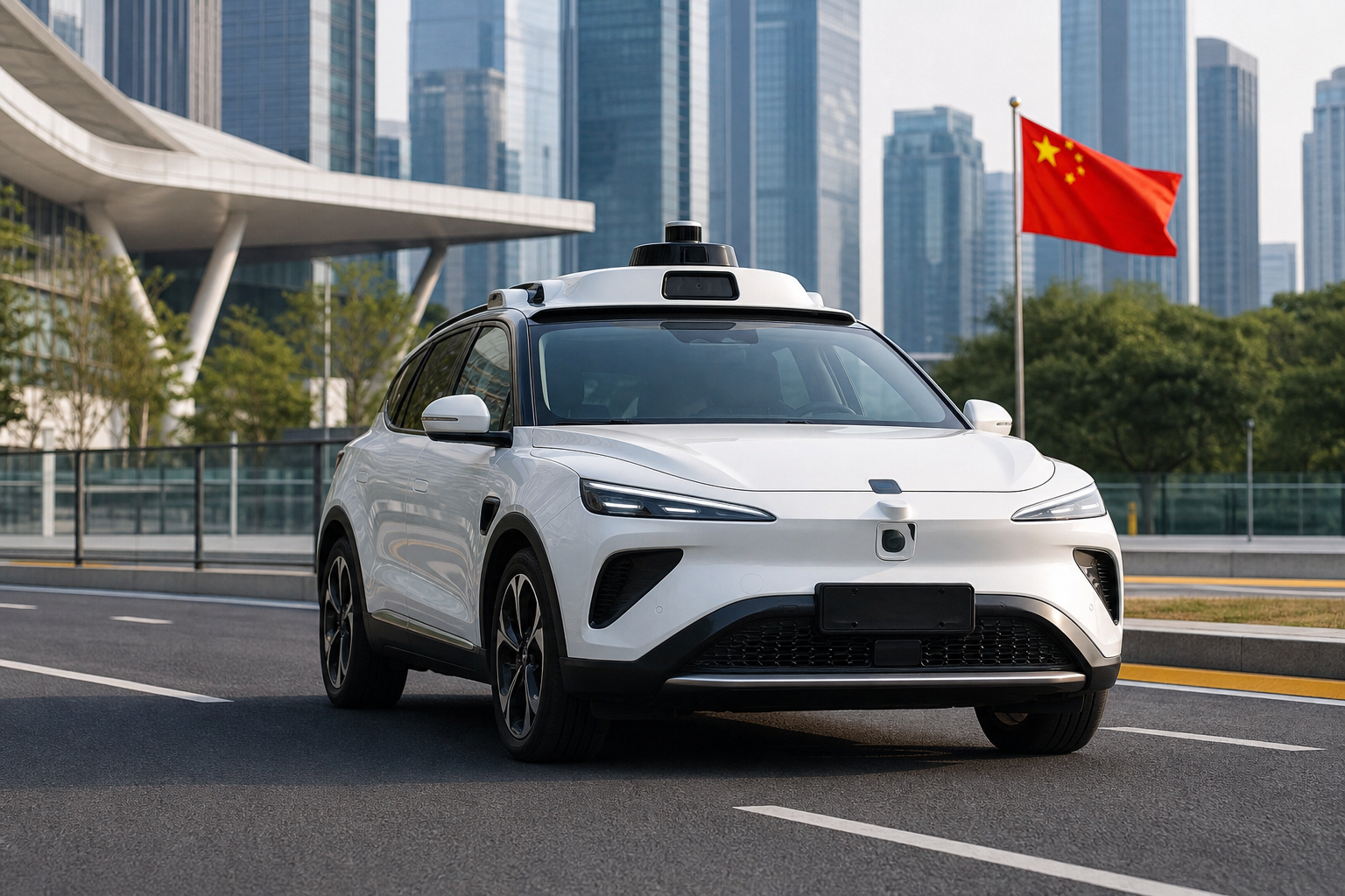 Chine : domination de la chaîne d'approvisionnement des robotaxis grâce au LiDAR chinois