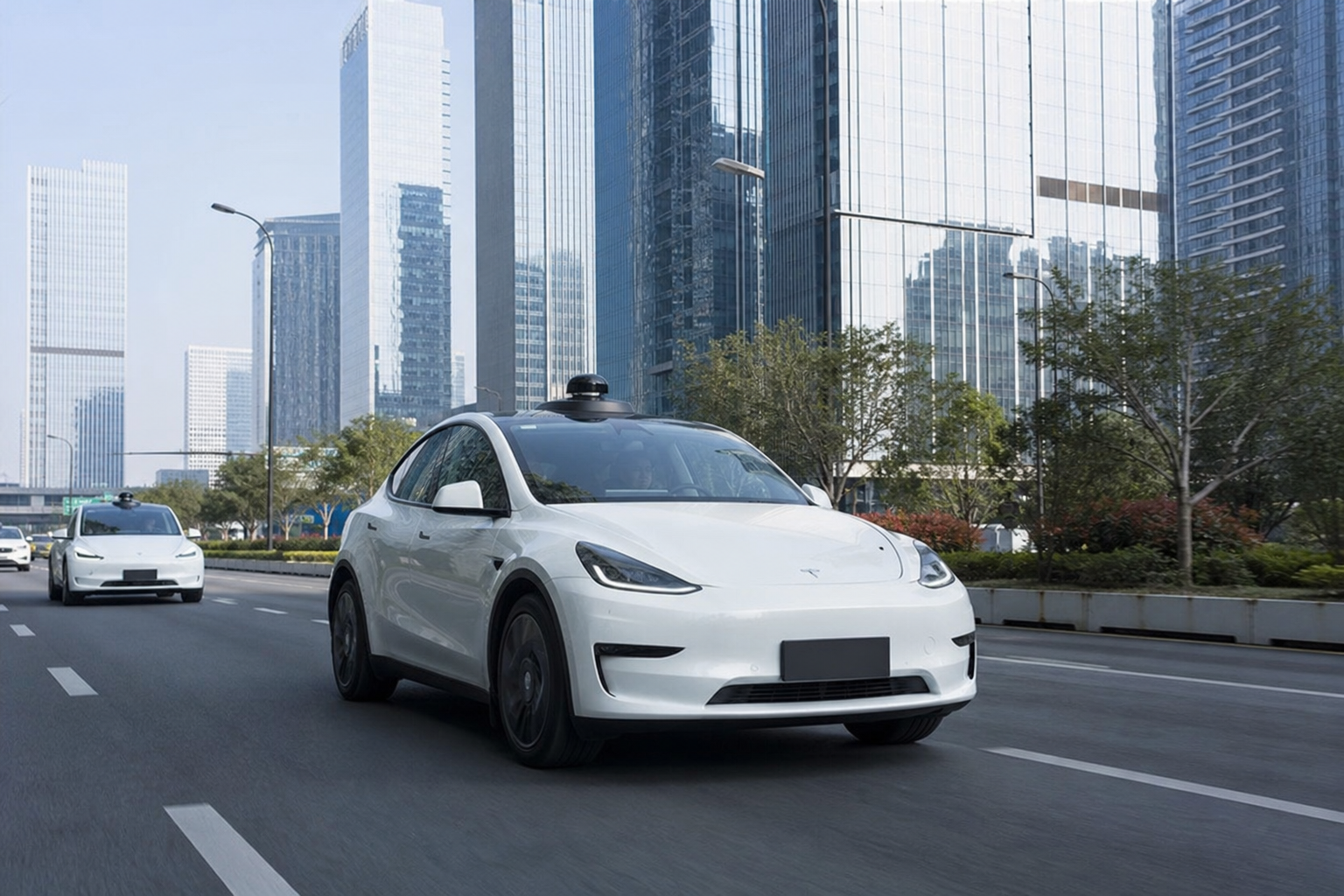 Chine : Tesla renforce sa part de marché avec des robotaxis