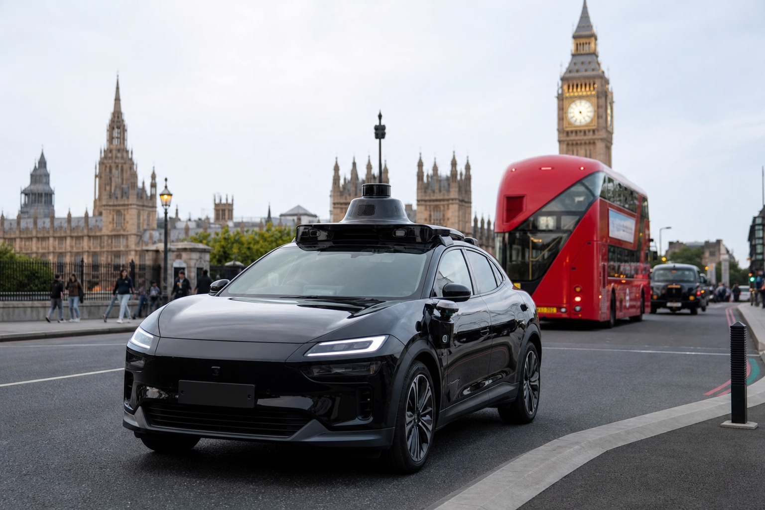 Chine : Baidu teste des robotaxis dans les rues de Londres
