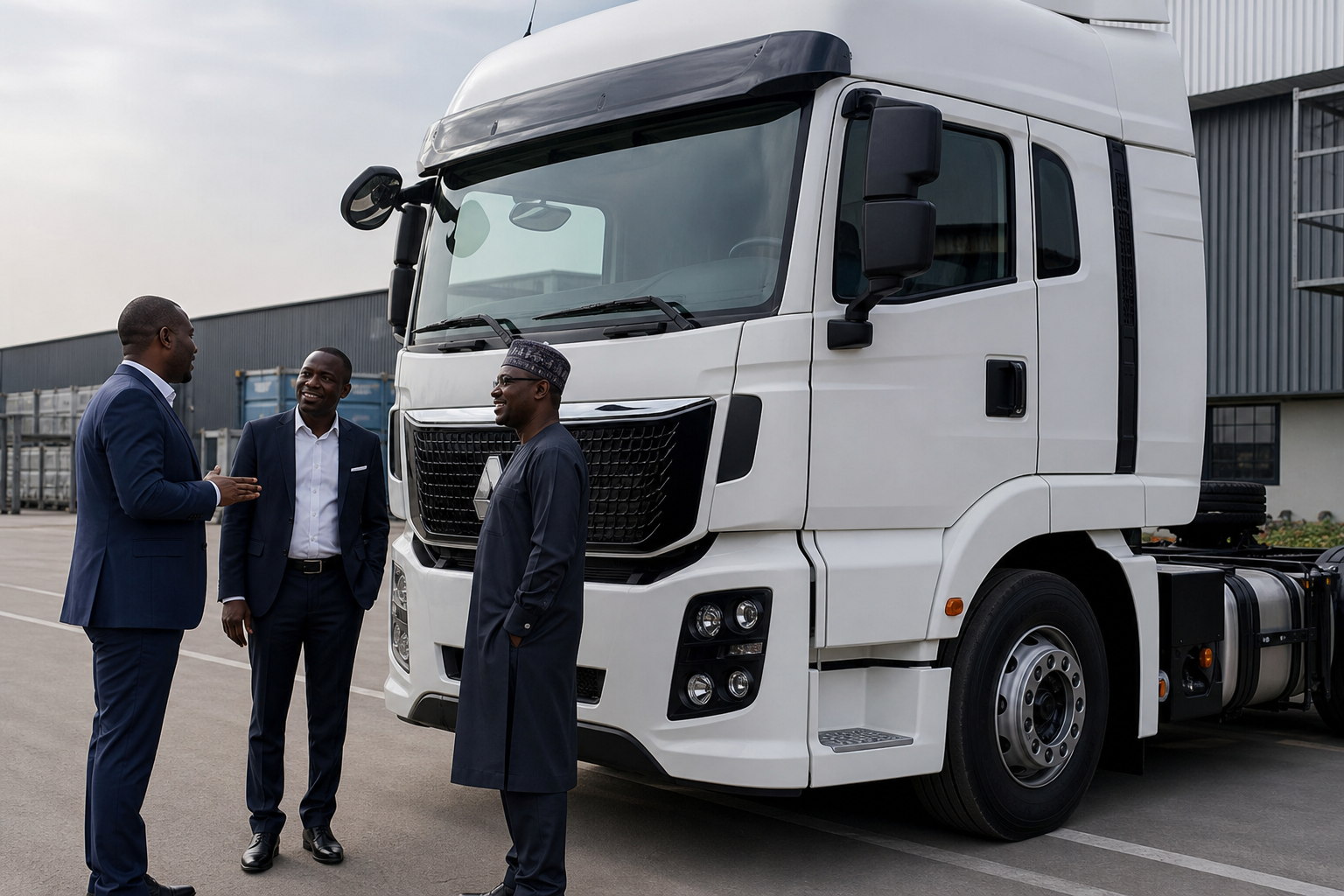 Nigeria : lancement d'un camion électrique par Sinotuck Ltd
